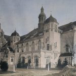 Das Strandschloss in Kolberg. Ansicht gegen die See
