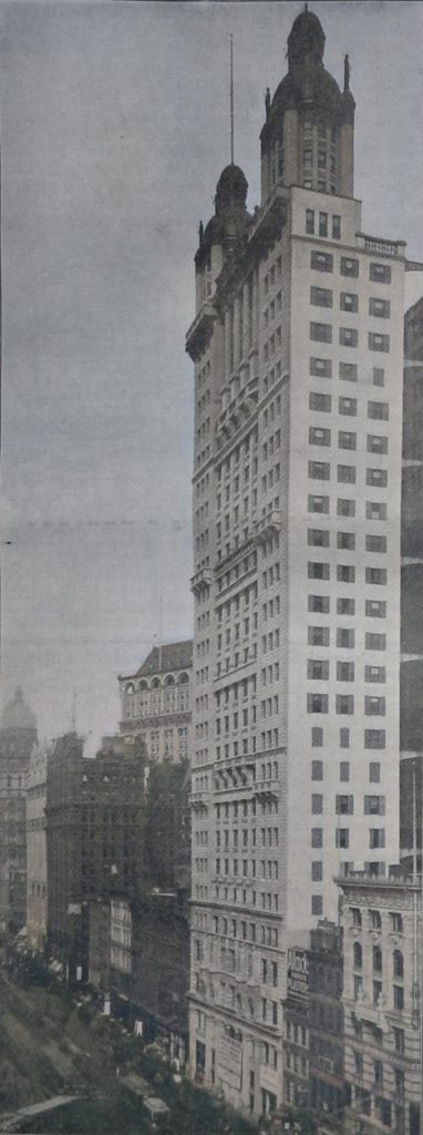 Park-Row Building in New-York