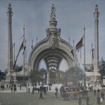 Die Architektur auf der Pariser Weltausstellung des Jahres 1900 - V. Das Haupt-Eingangsthor. Arch. René Binet