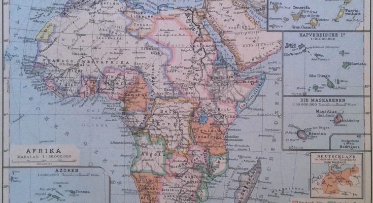 Karte von Afrika
