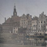 Abbildg. 1. Stadtbild aus Emden mit dem Rathhause