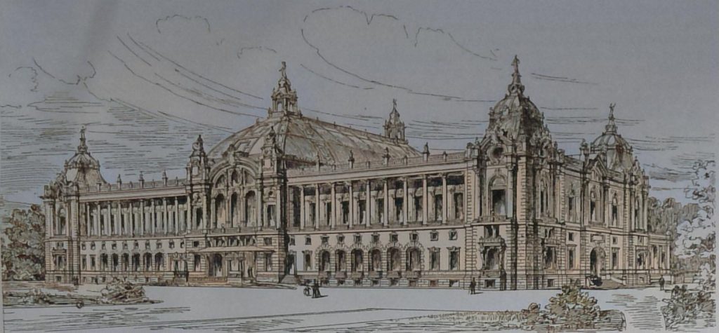 Abbildg. 6. Ansicht am Kursaal-Platze