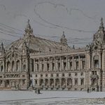 Abbildg. 6. Ansicht am Kursaal-Platze