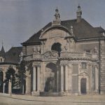 Ansicht des westlichen Theiles des Museums, des Gebäudes für Ausstellungen. (Nach photogr. Aufnahme von Fr. Bruckmann in München)