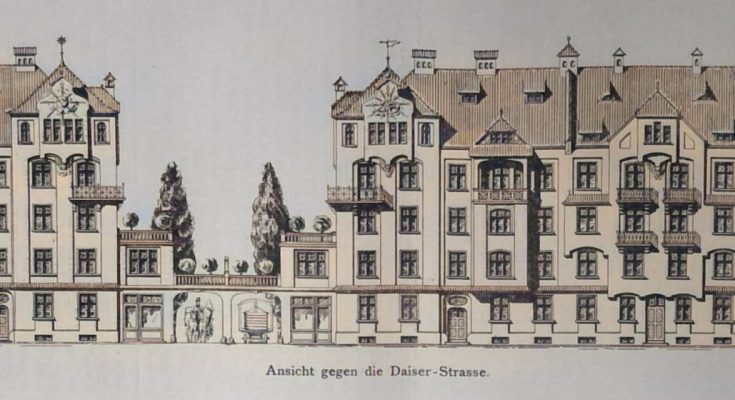 Ansicht gegen die Daiser-Strasse