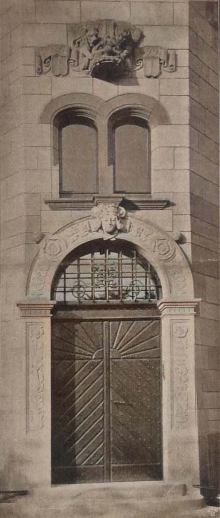 Architektur eines Seitenganges