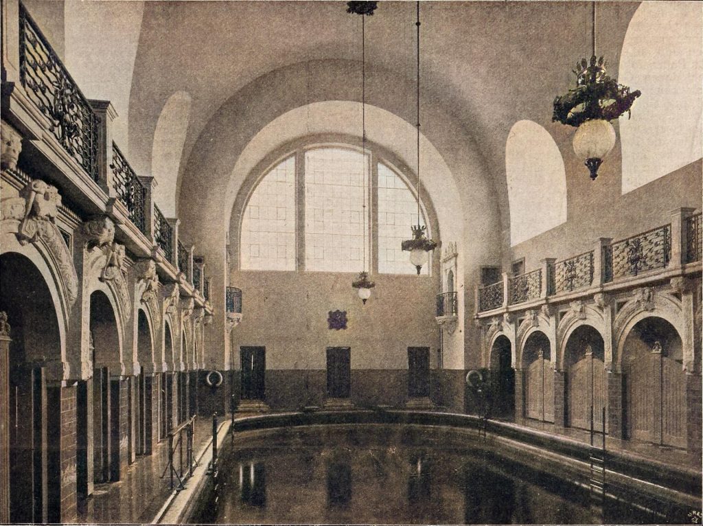 Berliner Neubauten 101- Die städtische Badeanstalt an der Bärwaldstrasse
