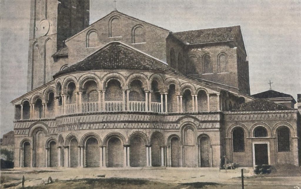 Chor von S. Donato auf der Insel Murano bei Venedig