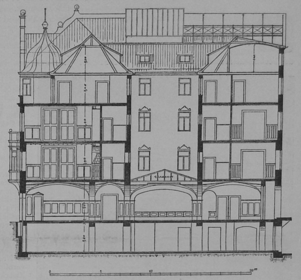 Das Korpshaus der Rhenopalatia in München