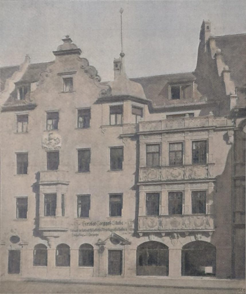 Das Korpshaus der Rhenopalatia in München