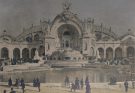 Das Wasserschloss auf dem Marsfelde. Architekt Edm. Paulin