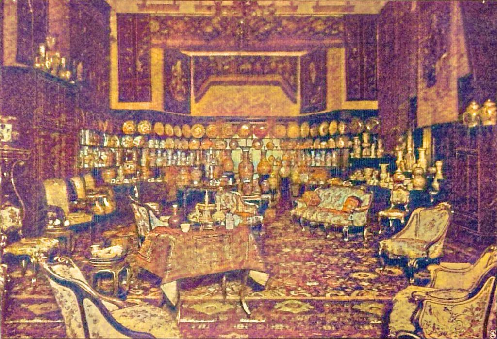 Der Ballsaal in der deutschen Botschaft