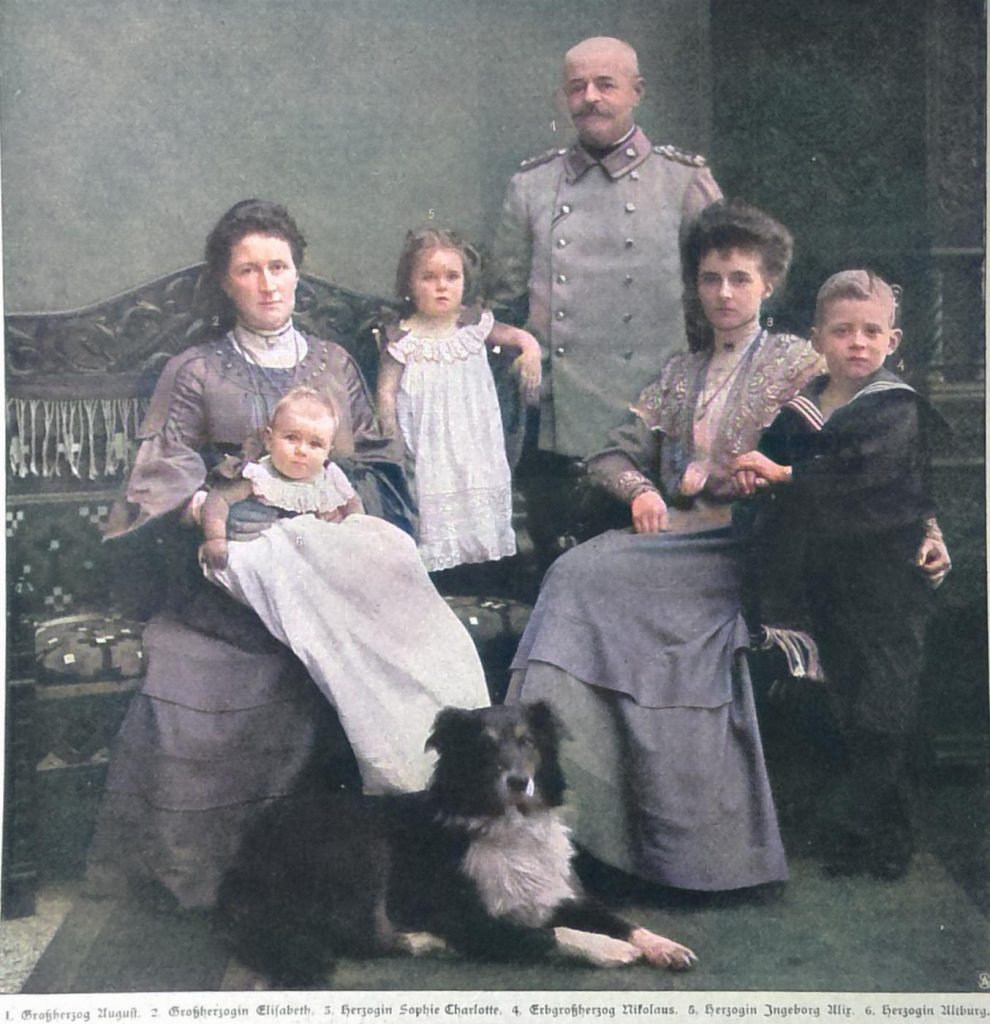 Der Grossherzog von Oldenburg im Kreise seiner Familie - Hofphot. Feilner und Mohaupt, Oldenburg