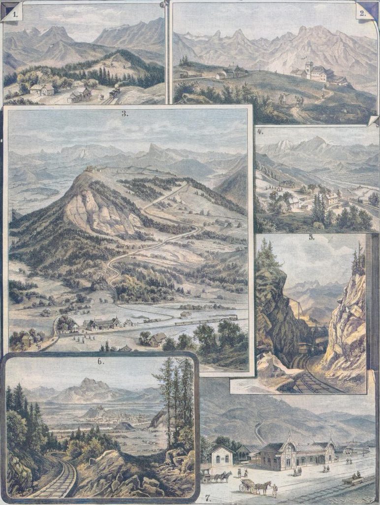 Die Gaisbergbahn bei Salzburg