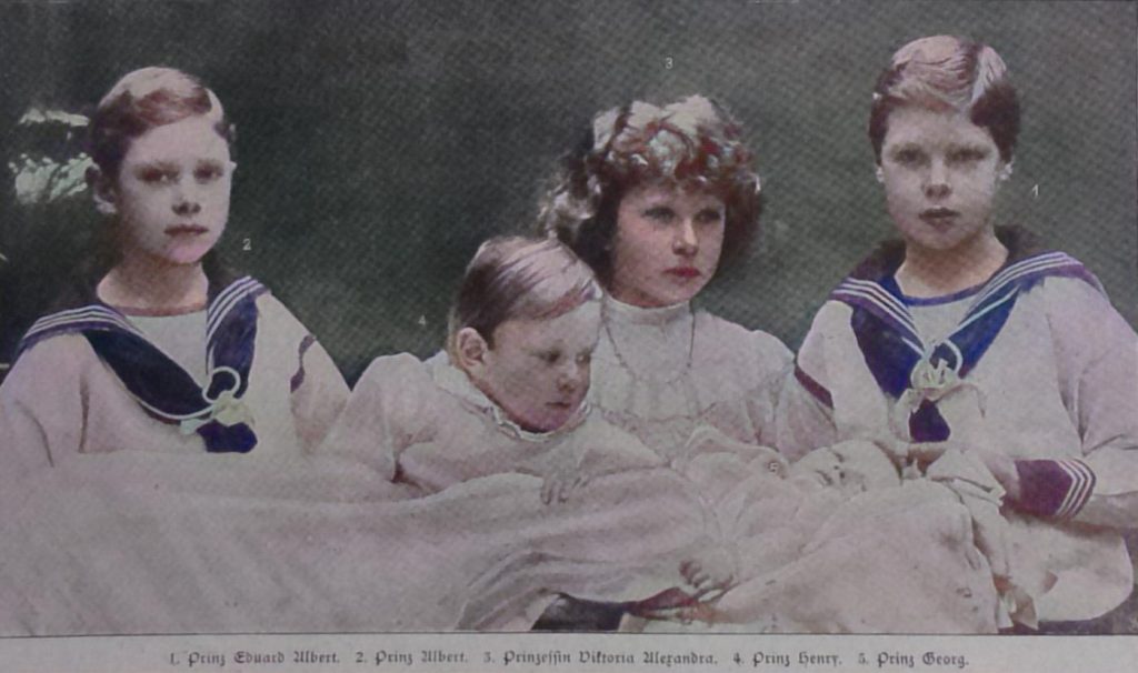 Die Kinder des Prinzen von Wales
