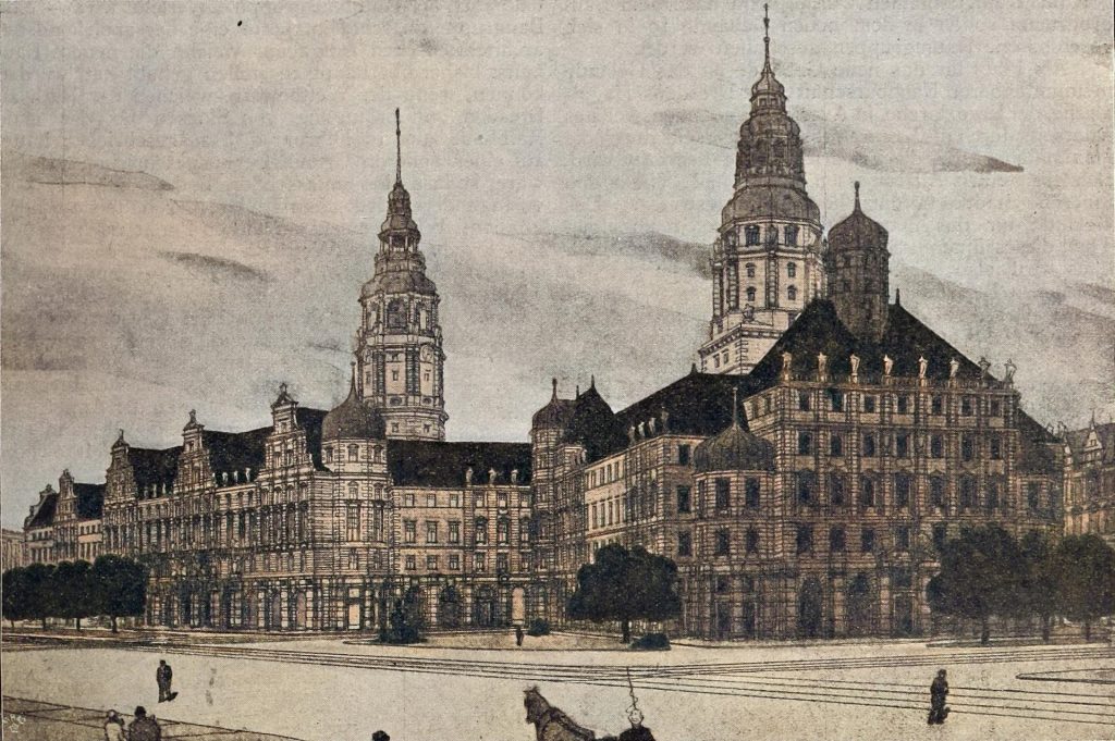 Entwurf des Hrn. Reg.-Bauführer Franz Wendt in Berlin