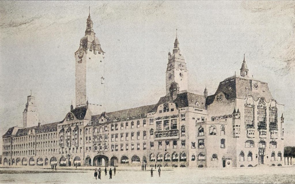 Entwurf mit dem Kennzeichen des grünen und weissen Schildes