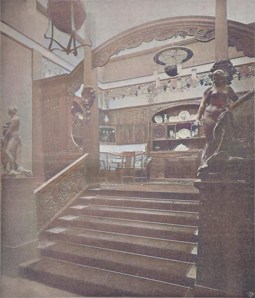 Frühstückszimmer. Entwurf von Wilh. Kimbel, Ausführung von Kimbel & Friedrichsen in Berlin