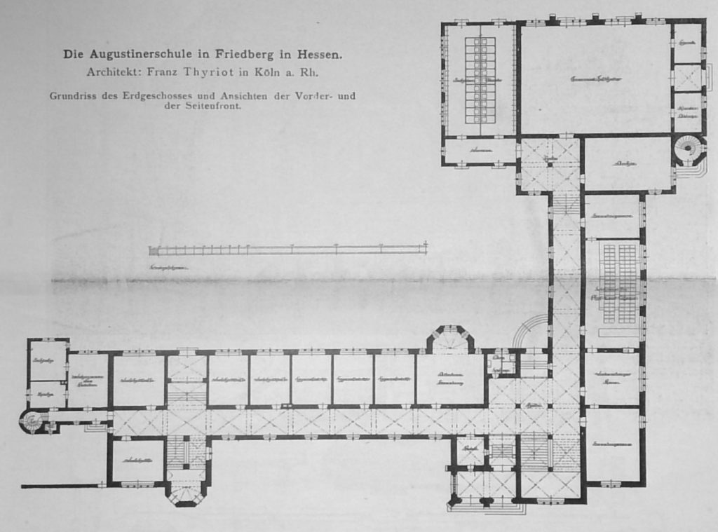 Grundriss des Erdgeschosses