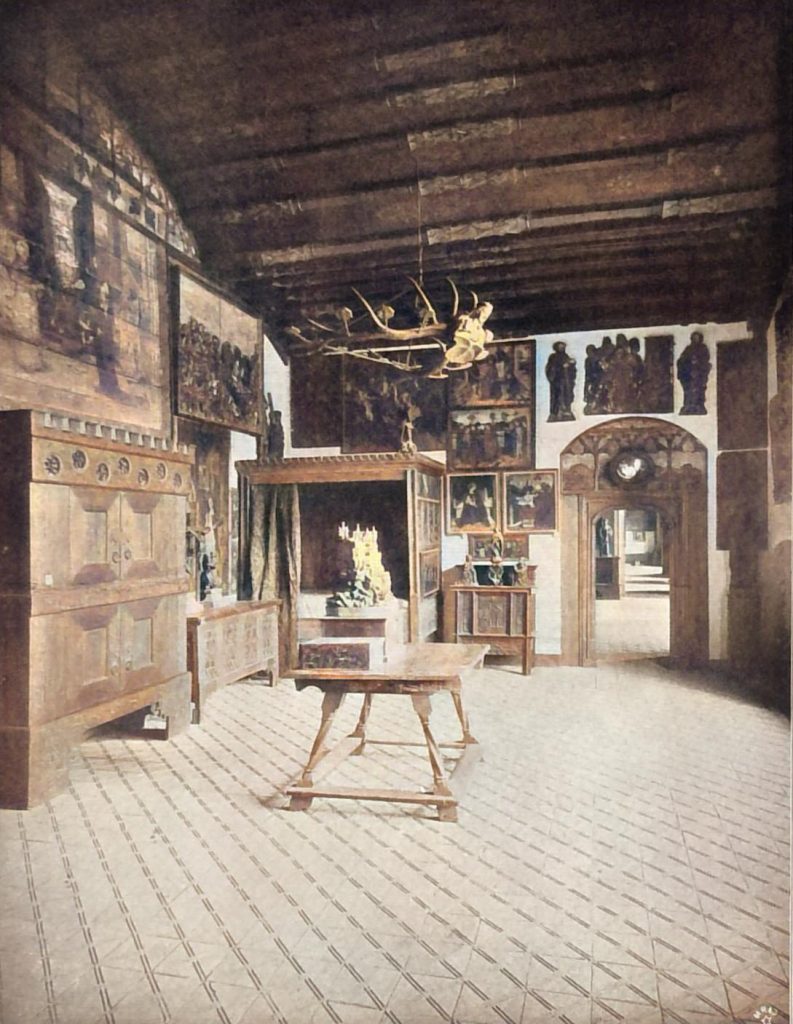 Innenräume aus dem neuen Gebäude des Bayrischen National-Museum