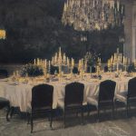 Königliche Tafel im Residenzschloß zu Dresden