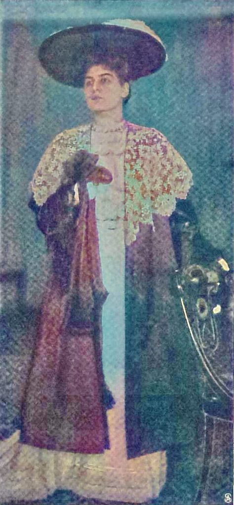 Miß Ivy Langham, Schwester der Freifrau von Sternburg