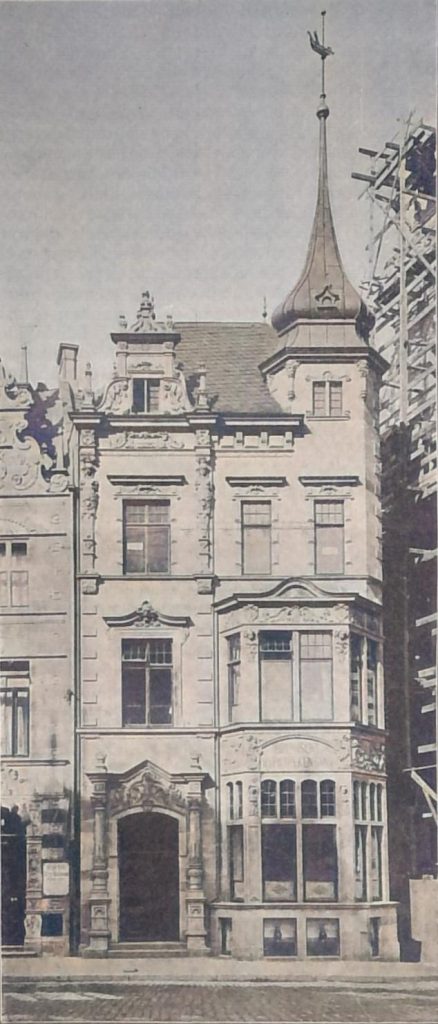 Neue Sparkasse am Markt. Alb. Dunkel. 1895. Aus Bremen und seine Bauten