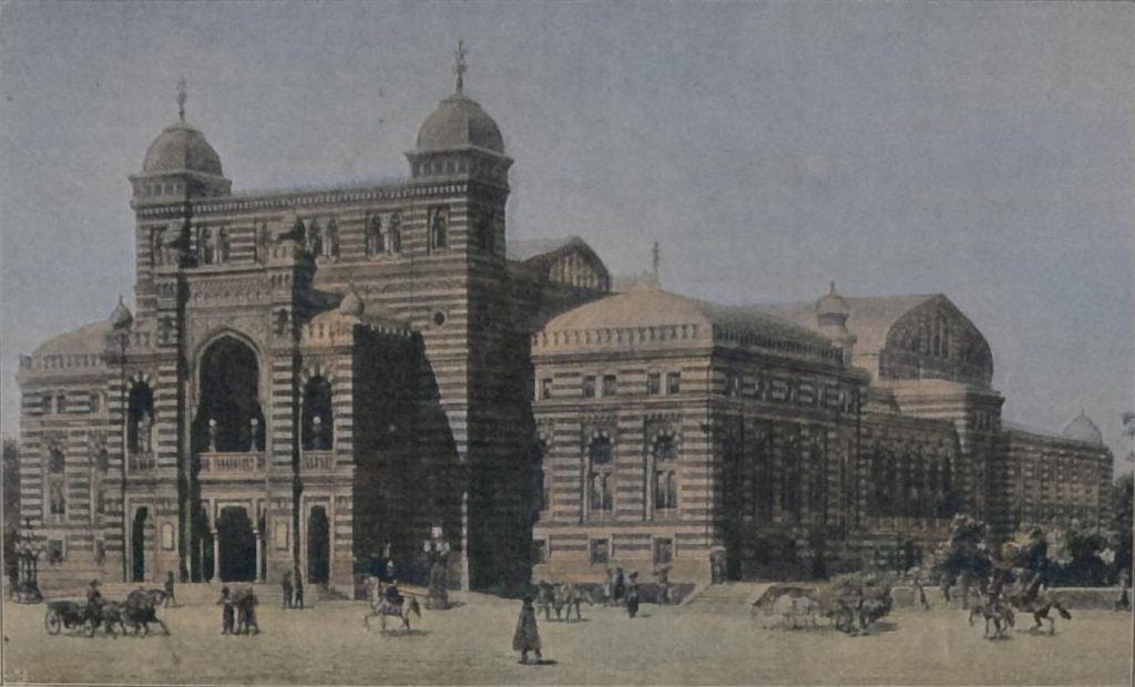 Stadttheater in Tiflis. Architekt Prof. V. Schröter in St. Petersburg