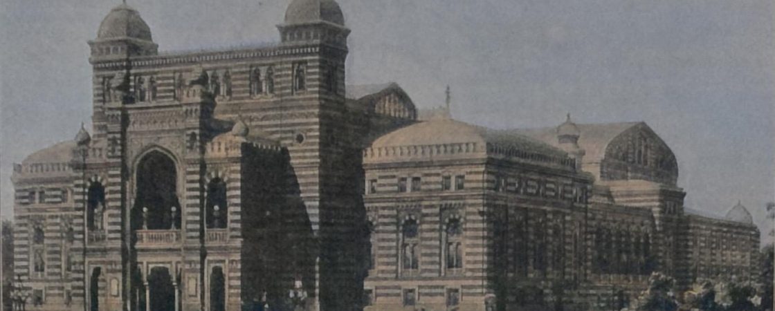 Stadttheater in Tiflis. Architekt Prof. V. Schröter in St. Petersburg