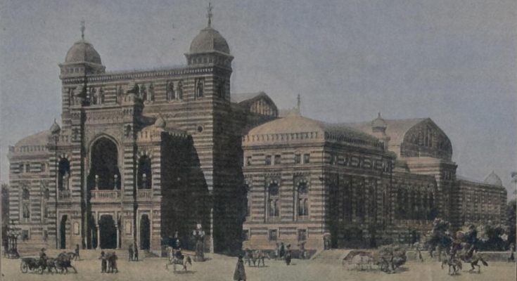 Stadttheater in Tiflis. Architekt Prof. V. Schröter in St. Petersburg