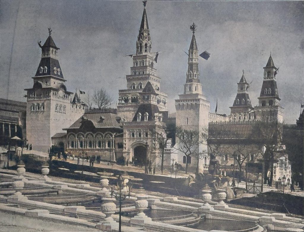 Von der Pariser Weltausstellung im Jahr 1900 - Das russische Haus