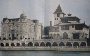 Von der Völker-Strasse der Pariser Weltausstellung im Jahr 1900 - Das österreichische Haus (Arch. Baumann) - Das bosnische Haus