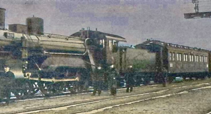 2/5gekuppelte Schnellzuglokomotive hannoverscher Bauart. Maximalgeschindigkeit 126,5 km