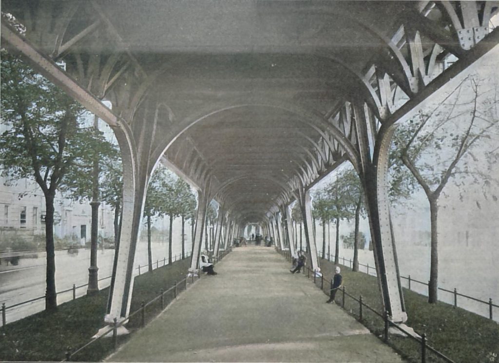Abbildg. 30. Blick in den Viadukt in der Bülow-Strasse
