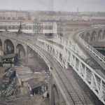 Anschluss-Dreieck auf dem Gelände des alten Dresdner Bahnhofes