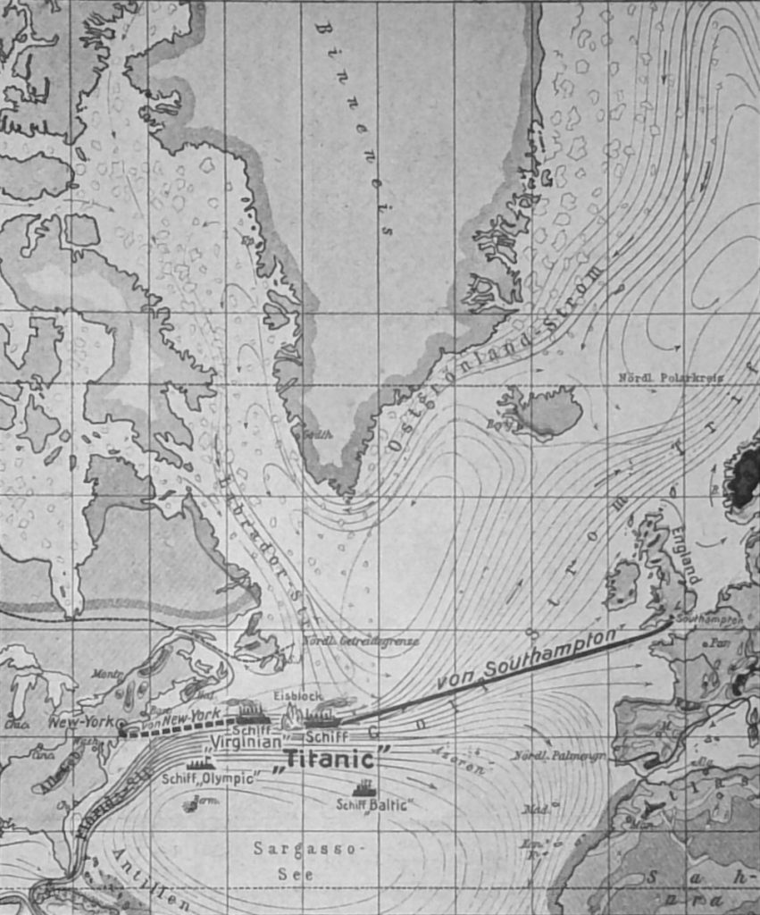Die Todesfahrt des White-Star-Dampfers Titanic