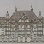 Entwurf von Solf & Wichards in Berlin. 1. Preis. Fassade in der Gitschiner Strasse