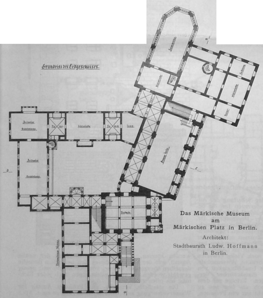 Grundriss des Erdgeschosses