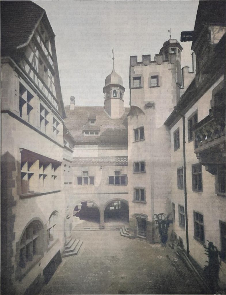 Hofansicht nach dem Franziskaner-Platz