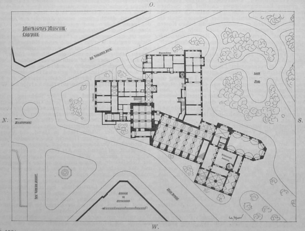 Märkisches Museum - Lageplan