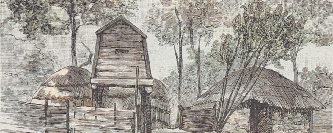Wohnstätten der alten Germanen und Gallier