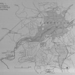 Abbildg. 1. Uebersichtsplan der Stadt Elberfeld und Umgebung