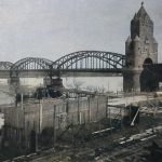 Die neue Rheinbrücke bei Mainz
