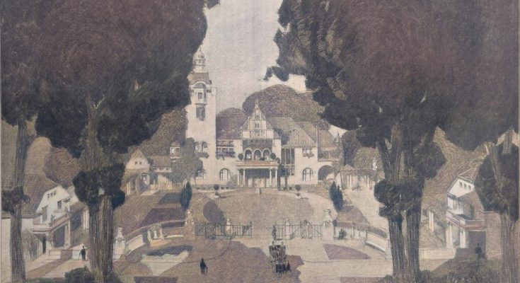 Herrenhaus Gravenstein für Französisch-Buchholz bei Berlin. Architekt Herm. A. Krause in Berlin