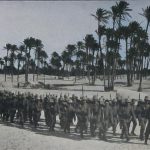 Vom tripolitanischen Kriegsschauplatz. - Der Vormarsch der italienischen Expeditionstruppen in Tripolis